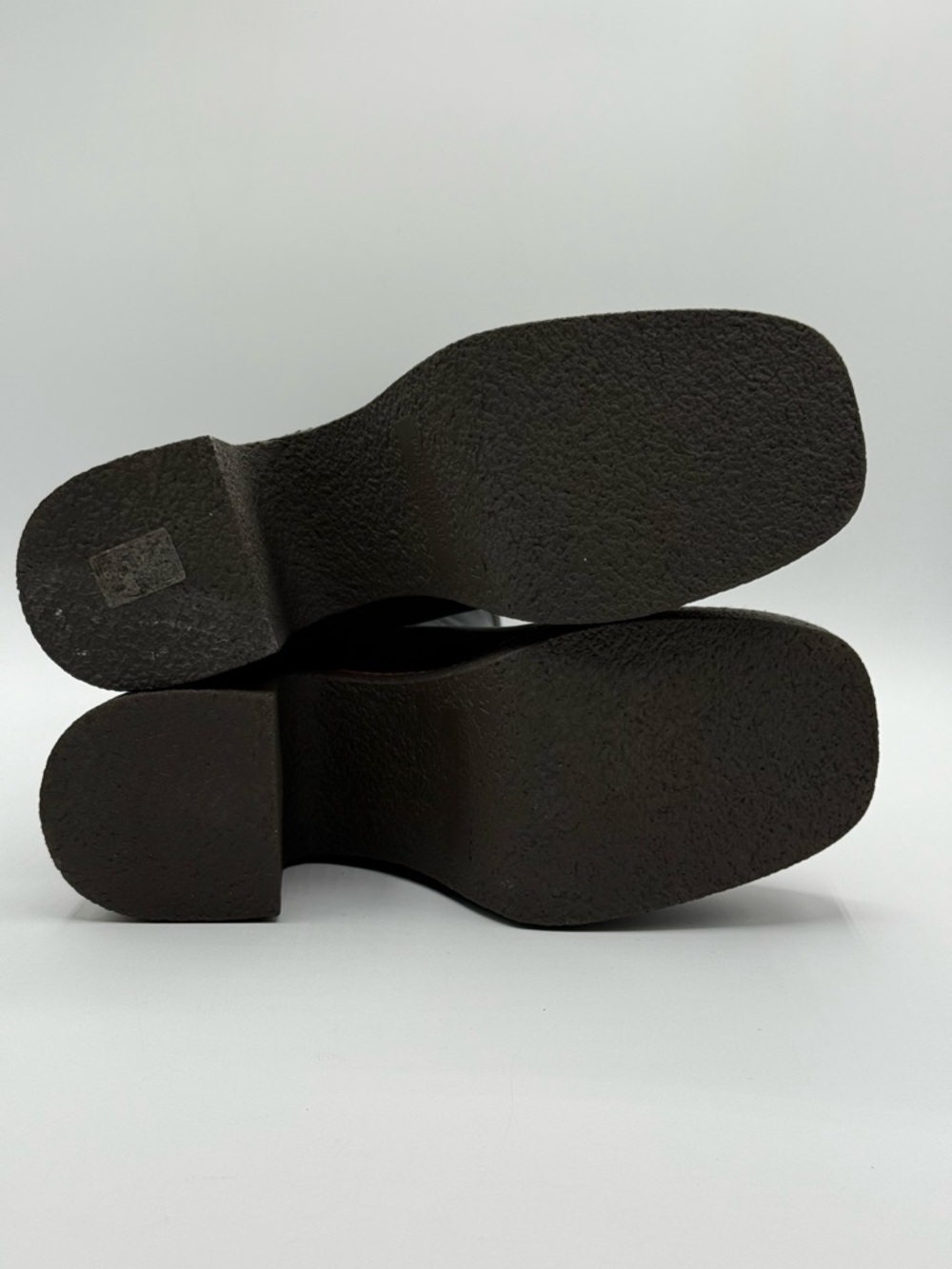 Pons Quintana Black Leather Platform Chelsea Chunky Block Heel, Modern Boots - Picture 5 of 16